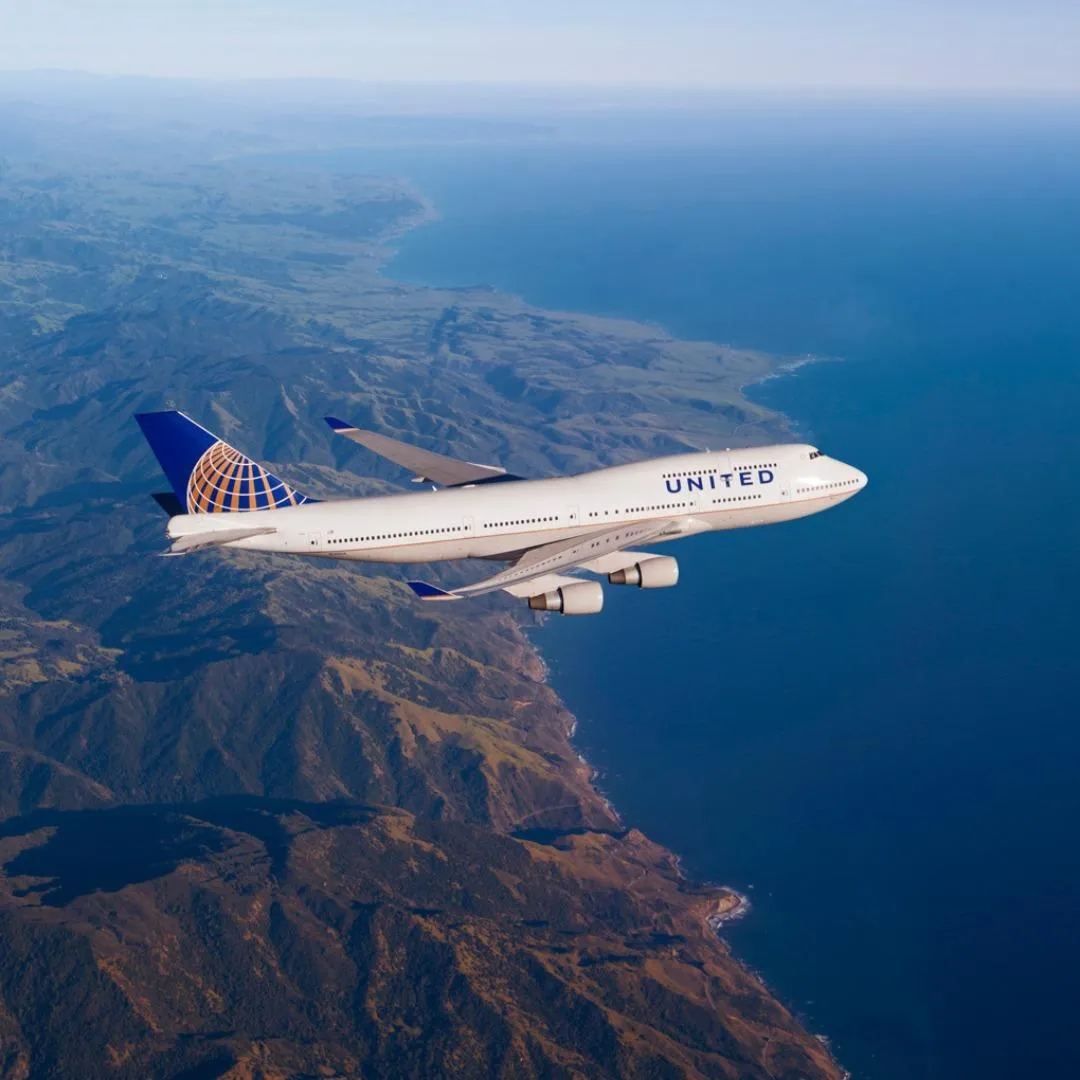圖為美聯航客機。（示意圖／翻攝FB「United」）