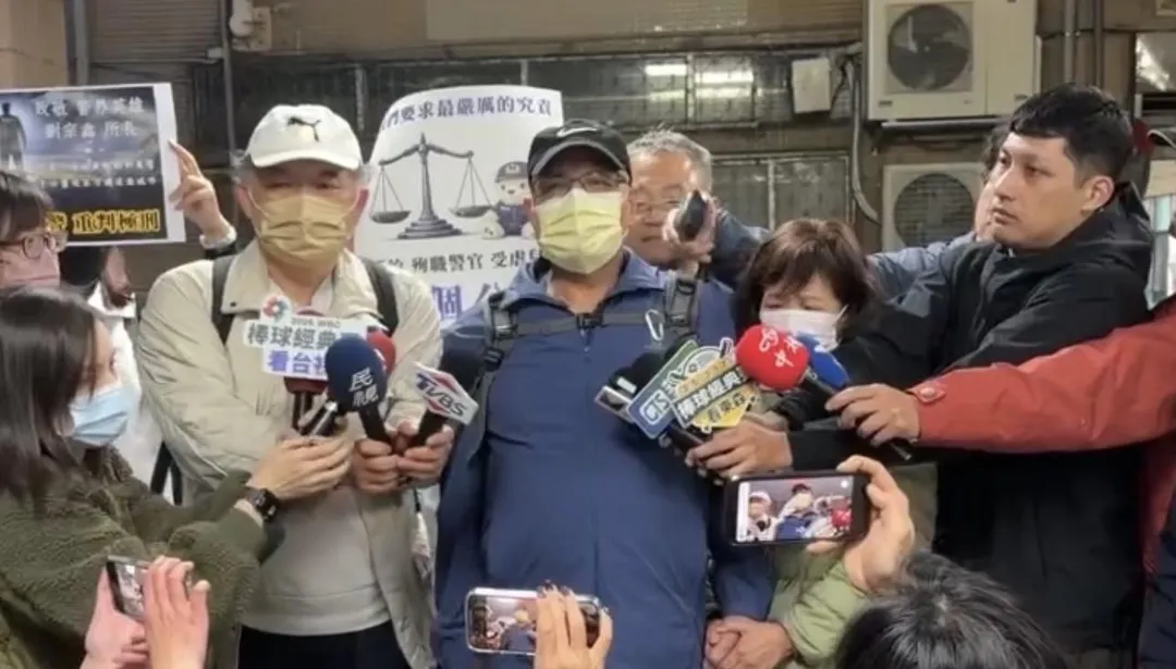 劉宗鑫父親感謝各界支持表示「正義不會遲到」。（圖／翻攝畫面）