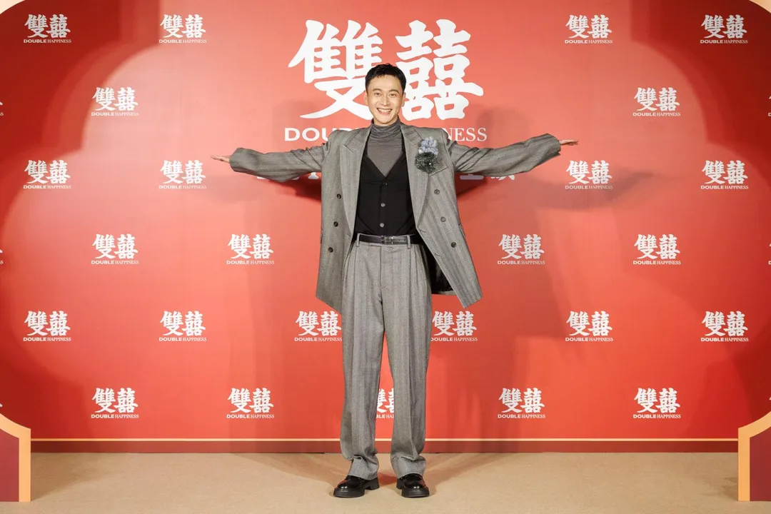 劉冠廷首次擔任賀歲片男主角,對於電影即將上映,他表示相當開心。(圖/水花電影 提供)