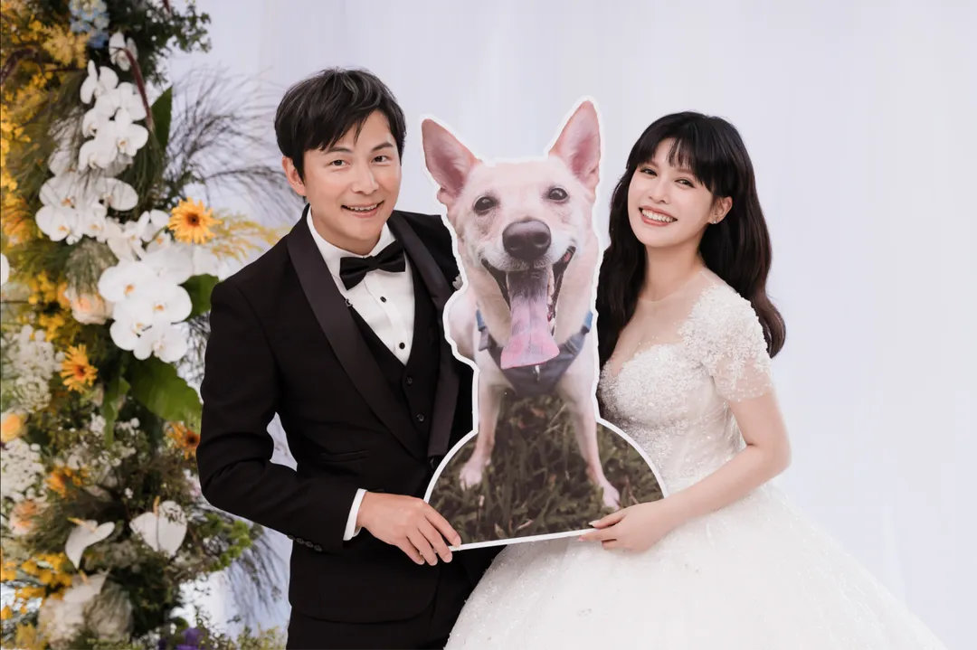 孫協志14日和夏宇童舉辦婚宴。（圖／經紀人提供）