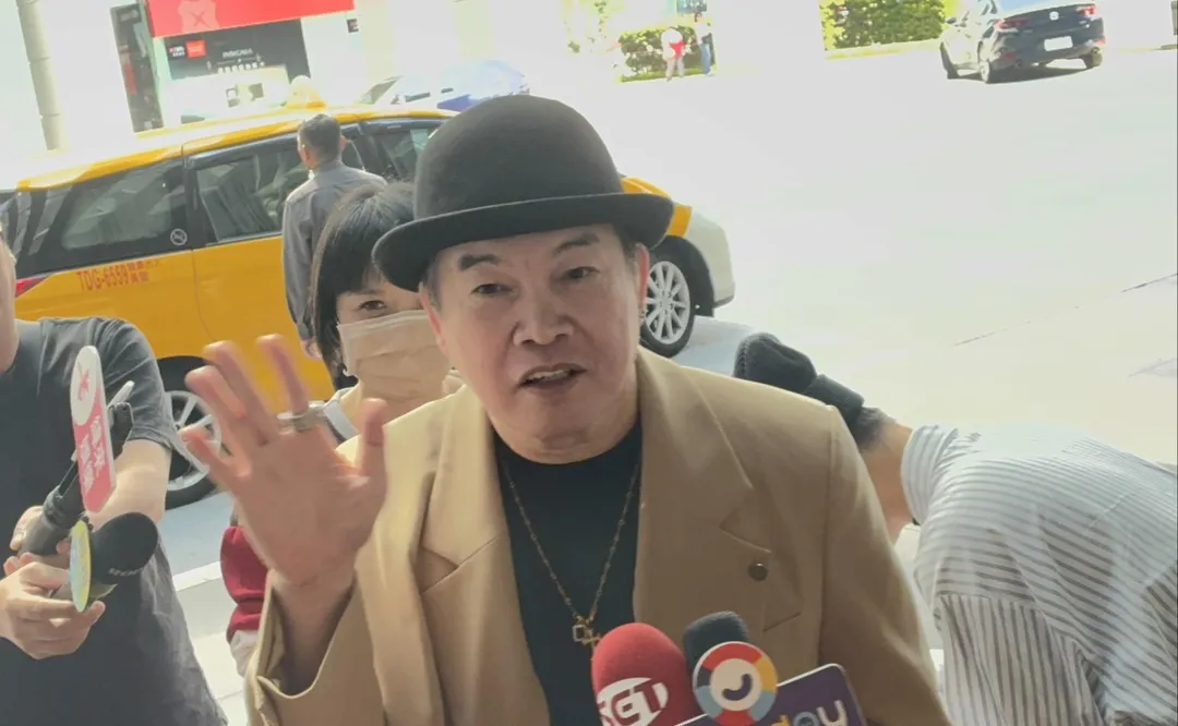 康康14日出席孫協志和夏宇童的婚宴。（圖／記者郭竹倩 攝）