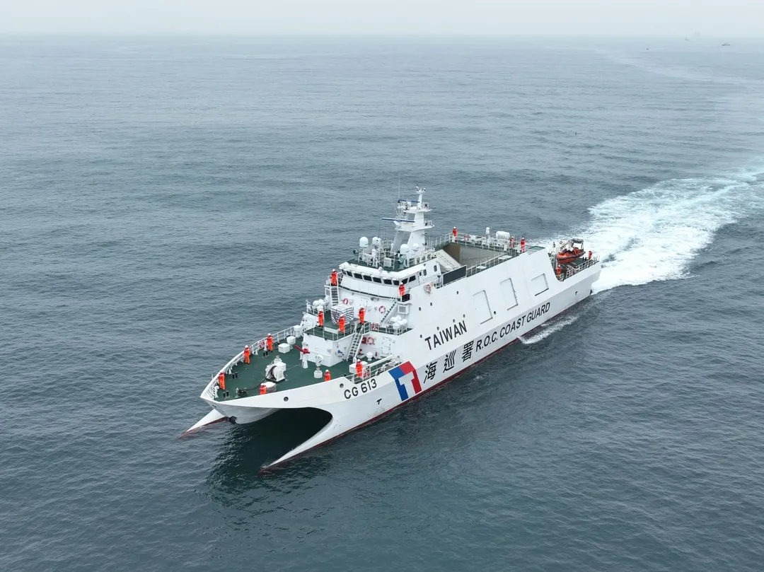 安平級海巡艦蘭嶼號。(圖/海巡署)