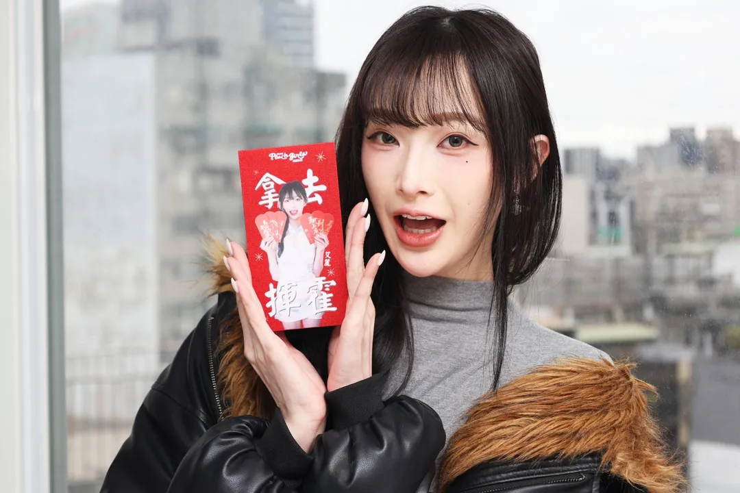 艾麗笑說能做自己真正喜歡的工作非常幸福。（圖／譚兆青攝）