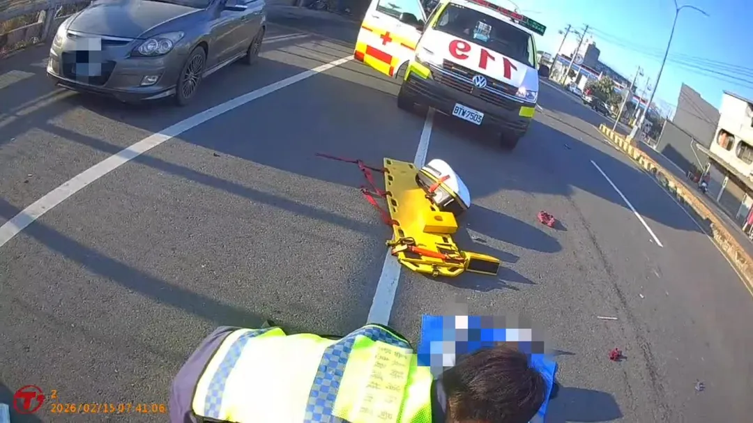 嘉義嚴重車禍。（圖／嘉義縣消防局提供）