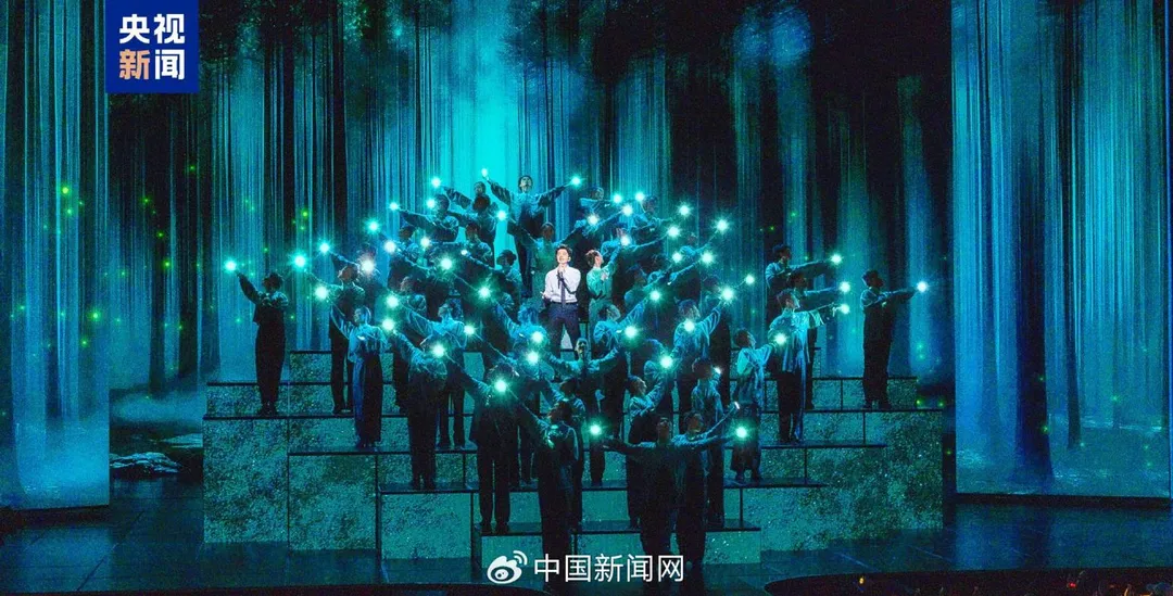 春晚彩排畫面。（圖／翻攝《央視新聞》）
