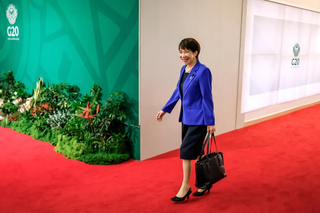 高市早苗順利連任，當選日本第 105 任首相。（圖/美聯社）