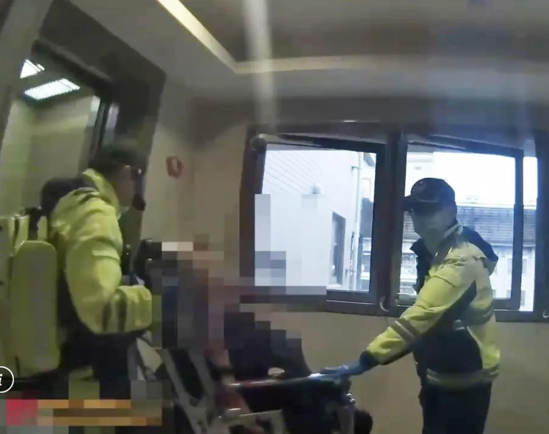 警消救援畫面。（圖／警方提供）