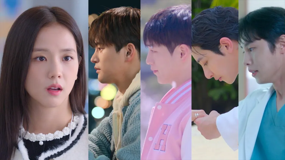 Jisoo在新劇體驗虛擬戀愛，周旋9位男神。（圖／Netflix提供）