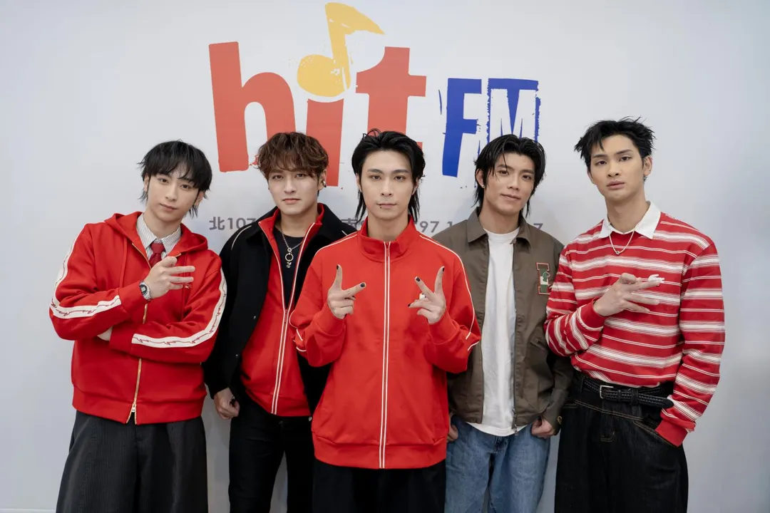 FEniX 21日分享過年期間各自的行程，也暢聊了年節的開運方法。（圖／Hit Fm聯播網提供）