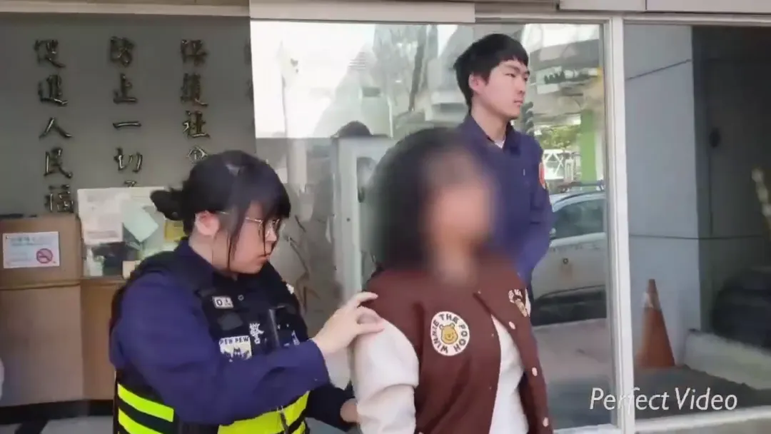阮女被逮捕移送地檢署偵辦。（圖／警方提供）