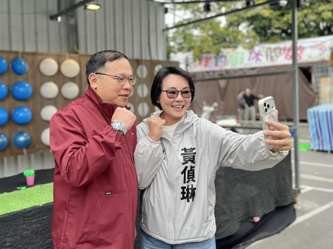 黃偵琳(右)坦承酒駕黑歷史。(圖/黃偵琳臉書)