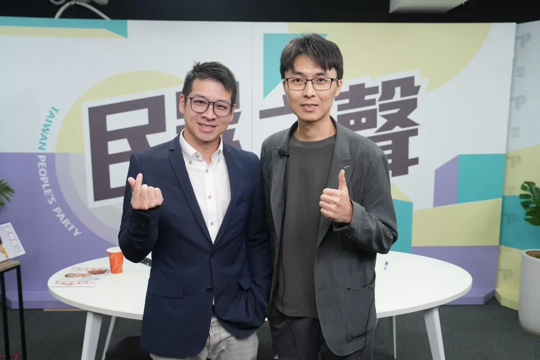 民眾黨新北市三蘆區議員候選人陳彥廷接受許甫專訪。（圖／陳彥廷臉書）