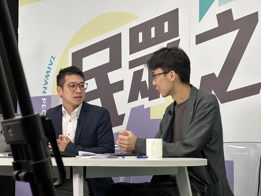 民眾黨新北市三蘆區議員候選人陳彥廷接受許甫專訪。（圖／陳彥廷臉書）
