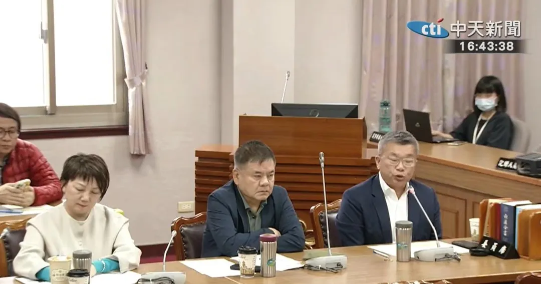 蔡其昌成為民進黨新任黨團總召。（圖／中天新聞）