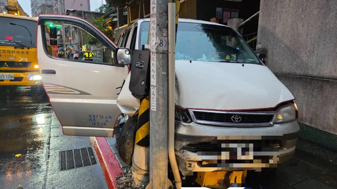 車禍現場。（圖／翻攝畫面）