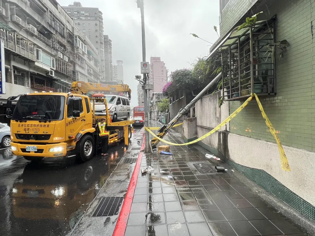 車禍現場。（圖／警方提供）