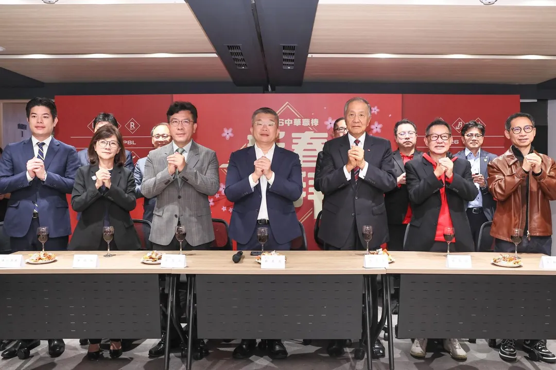 中華職棒新春團拜。（圖／聯盟提供）