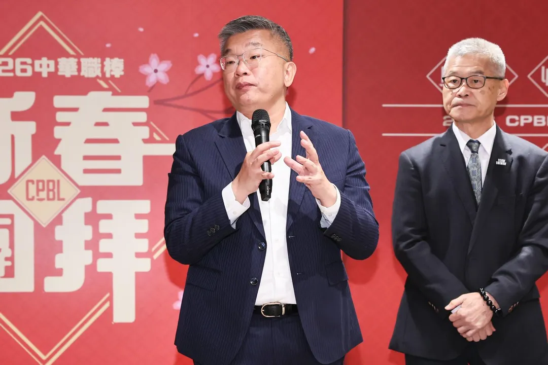 蔡其昌表示球迷可帶國旗進場應援。（圖／聯盟提供）