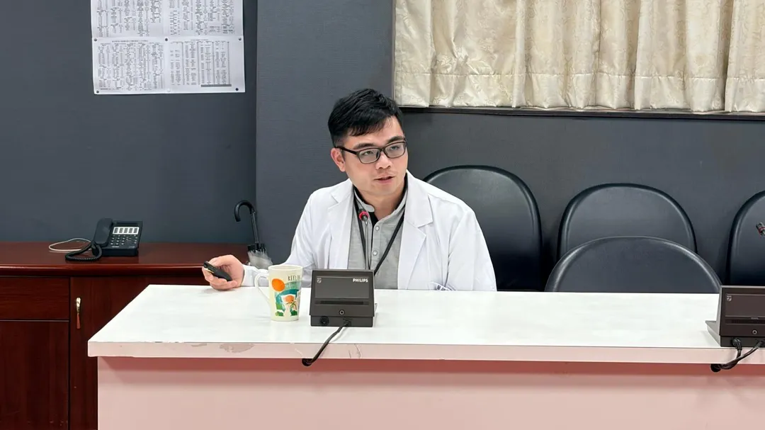 衛生福利部基隆醫院肝膽腸胃科醫師徐昊平。(圖/基隆醫院)