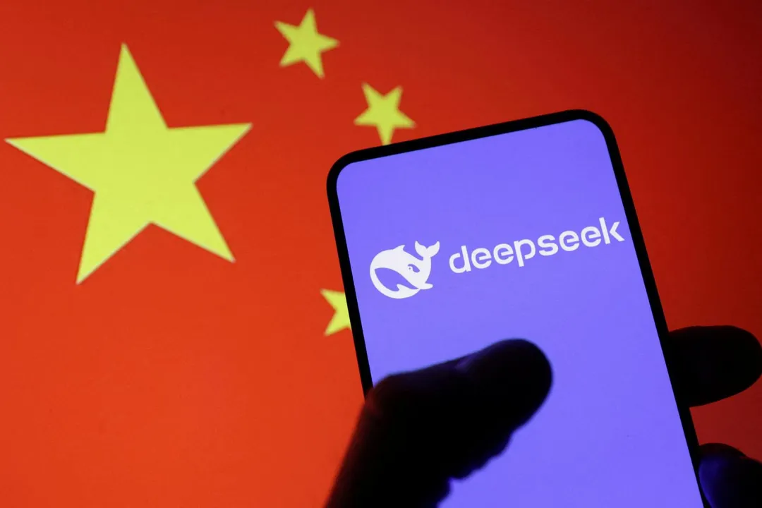 大陸DeepSeek示意圖。(圖/路透社)