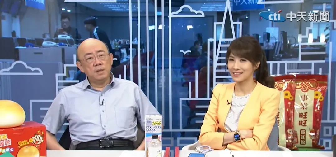 前立委郭正亮25日上中天新聞政論節目《綠也掀桌》。(圖/中天新聞)