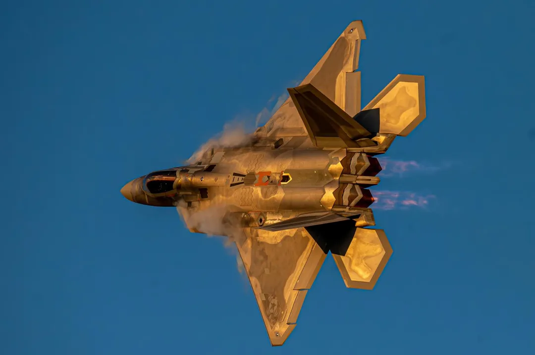 F-22匿蹤戰機。(圖/美國空軍)