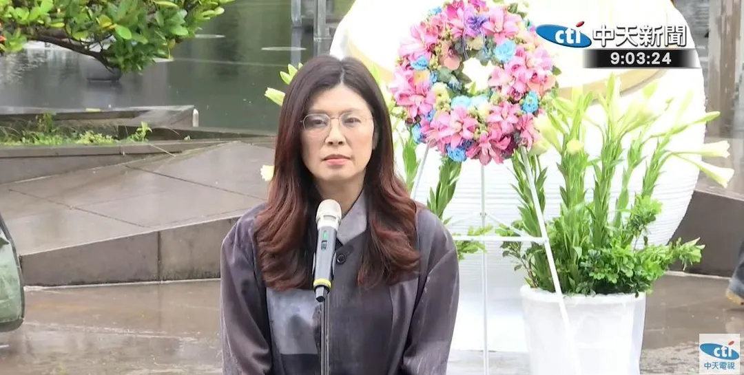 國民黨主席鄭麗文。（圖／中天新聞）