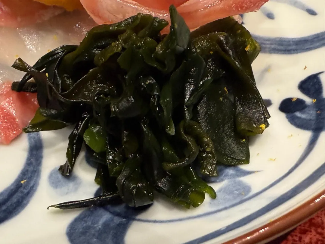 鳴門海帶芽。（圖／黃宏輝提供）