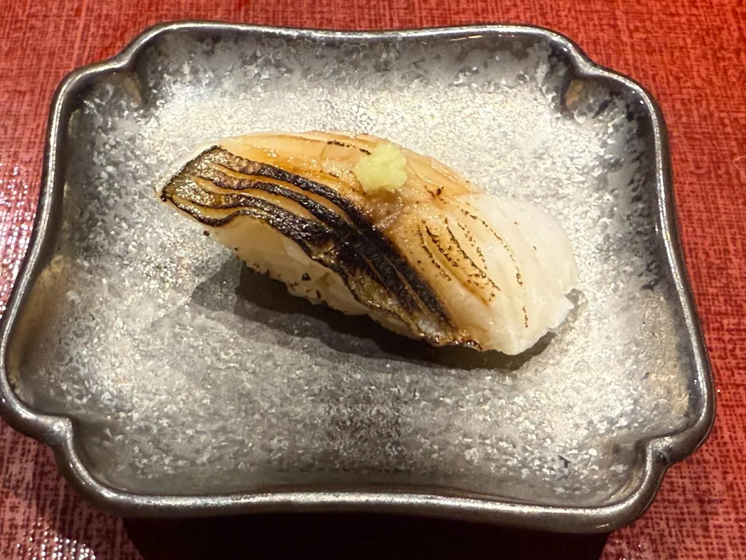 油鯛握壽司。（圖／黃宏輝提供）