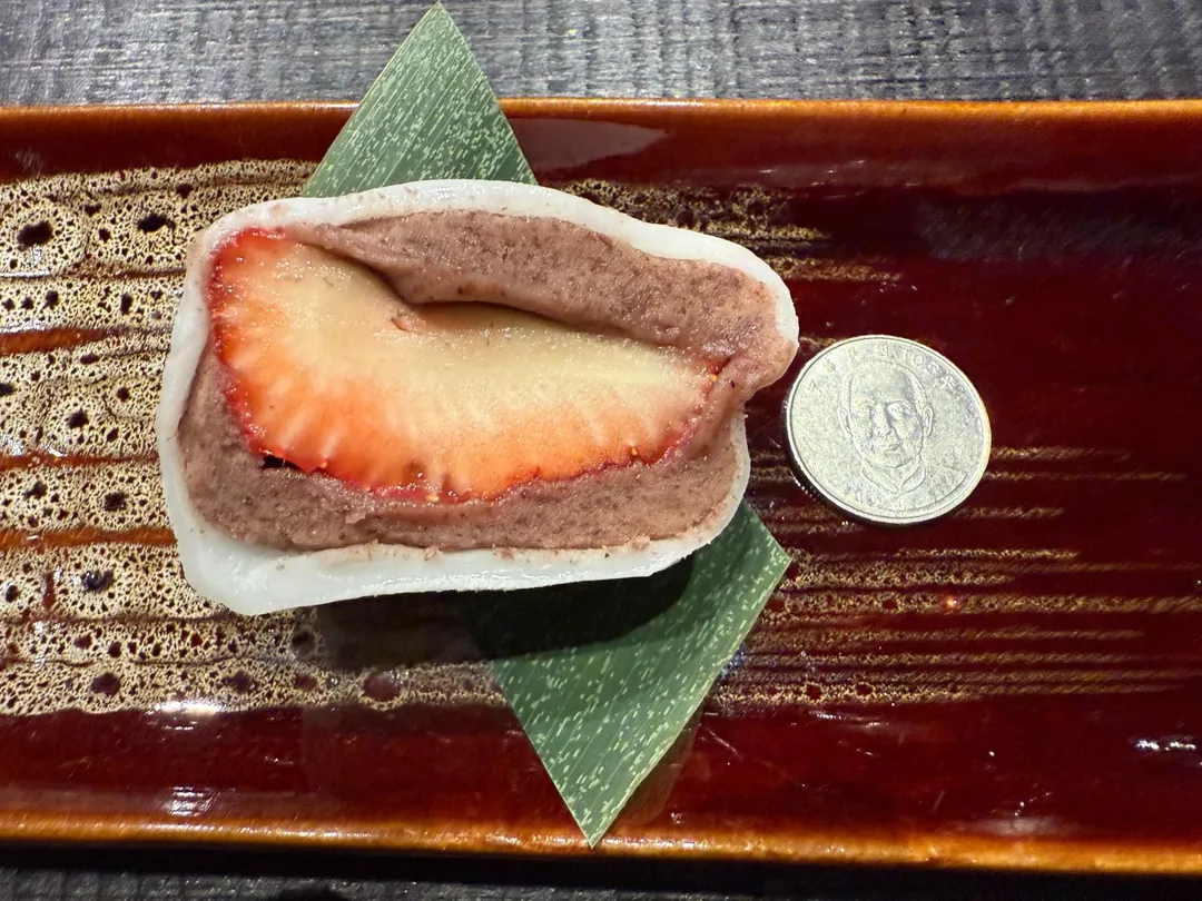 草莓大福。（圖／黃宏輝提供）