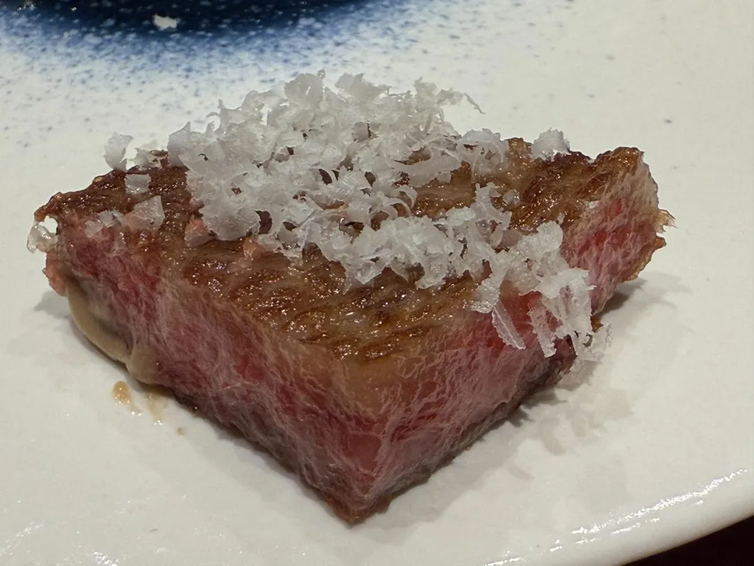 三分熟和牛。（圖／黃宏輝提供）