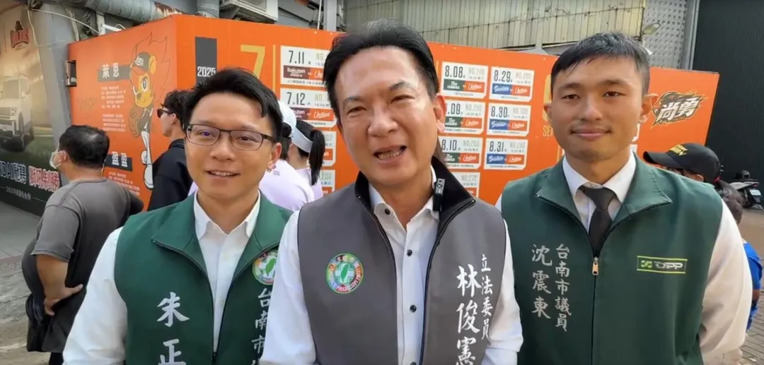 林俊憲受訪。（圖／中天新聞）