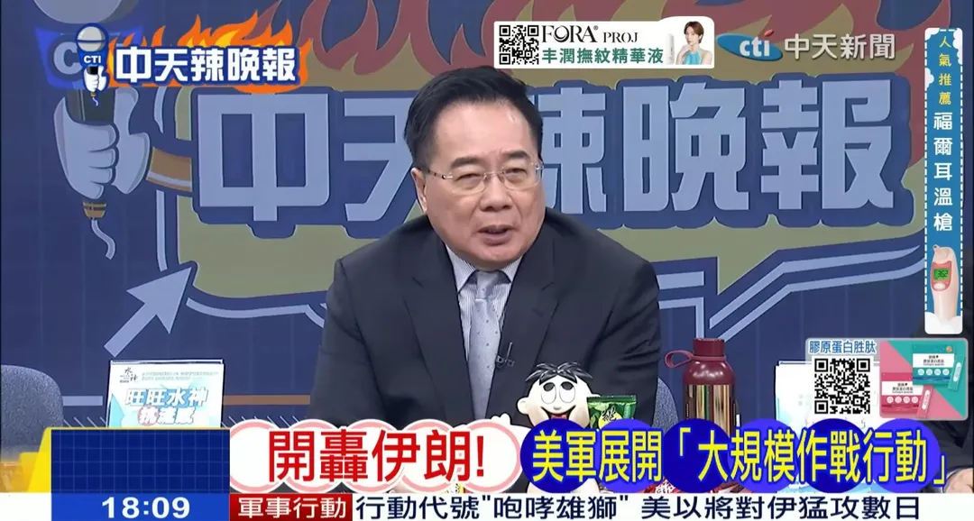 蔡正元。(圖/中天新聞)