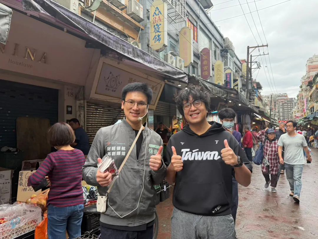 財經專家徐嶔煌投入民進黨2026台北市大安文山區議員初選。（圖／徐嶔煌競選團隊提供）