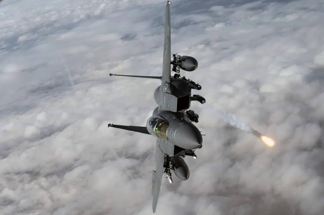 美軍F-15E戰機。(圖/美國空軍)