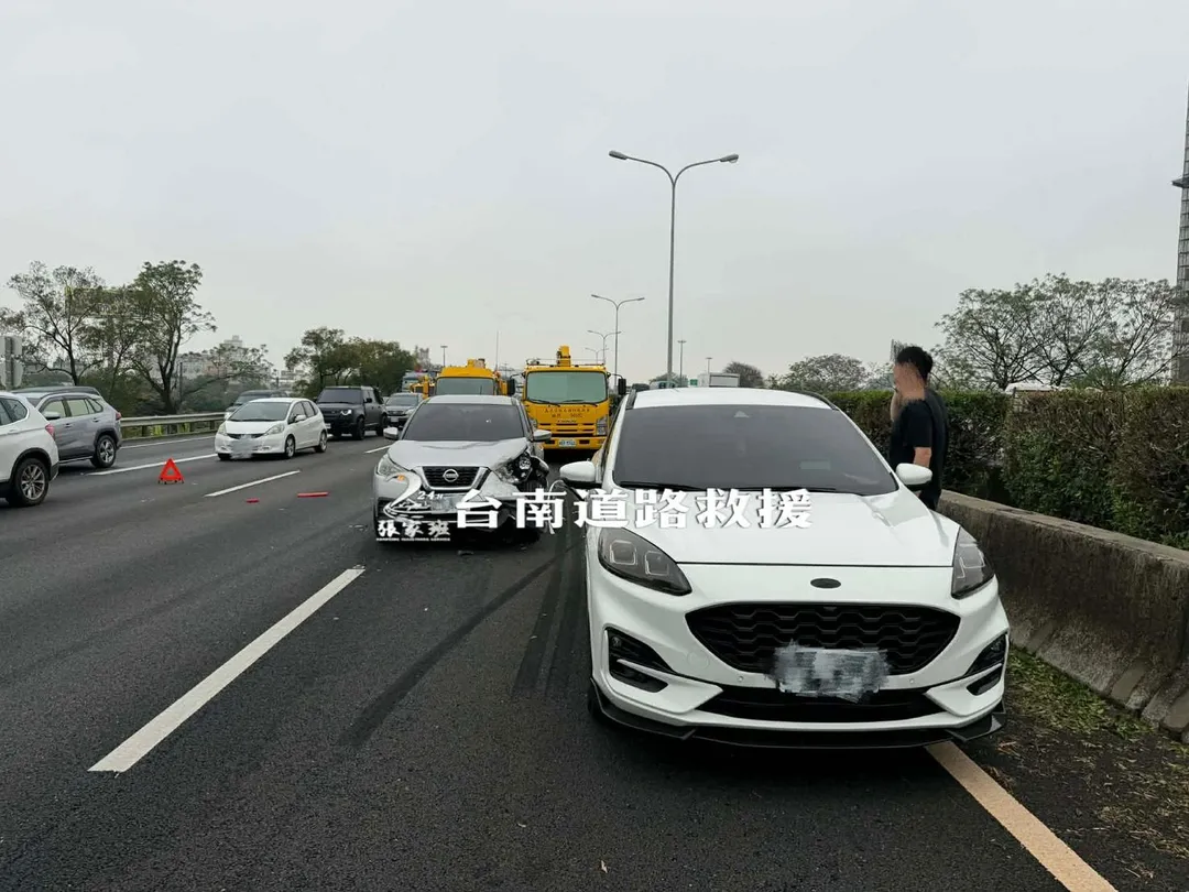 車禍現場。（圖／「台南道路救援─張家班」授權提供）