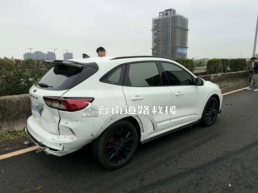車禍現場。（圖／「台南道路救援─張家班」授權提供）