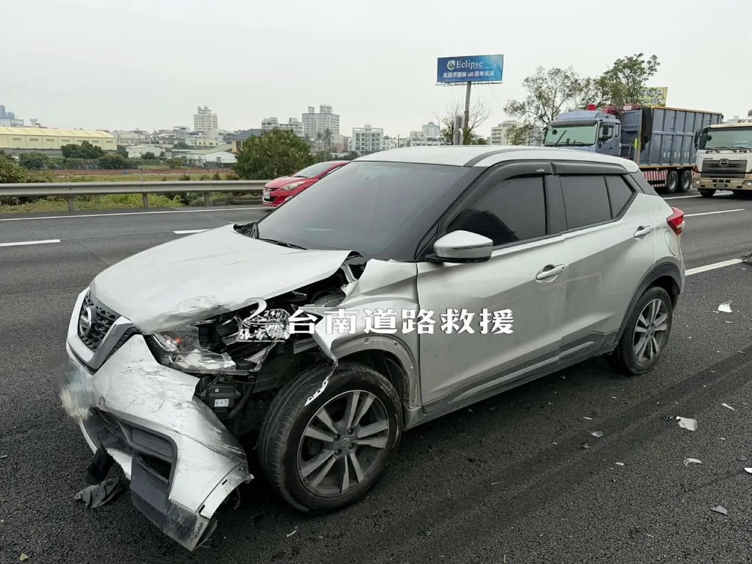 車禍現場。（圖／「台南道路救援─張家班」授權提供）