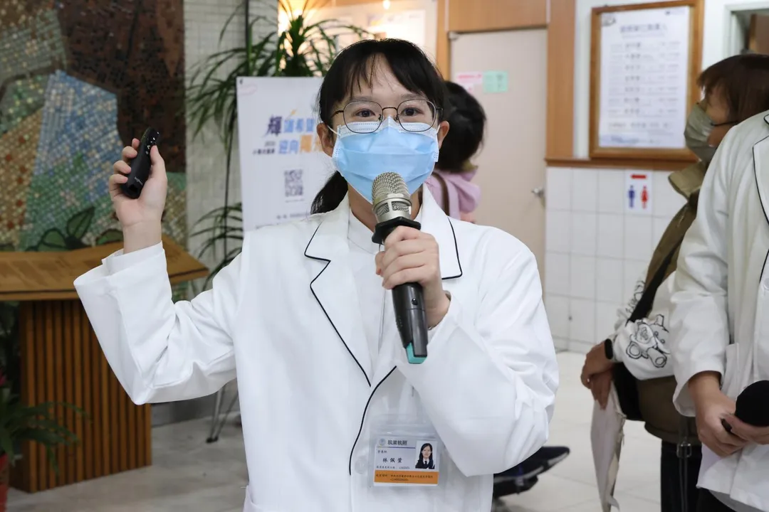 花蓮慈院營養科林佩萱營養師教大家如何在慶祝元宵節的同時兼顧健康，分享「大三圓」的健康秘訣。（圖／花蓮慈濟醫院）