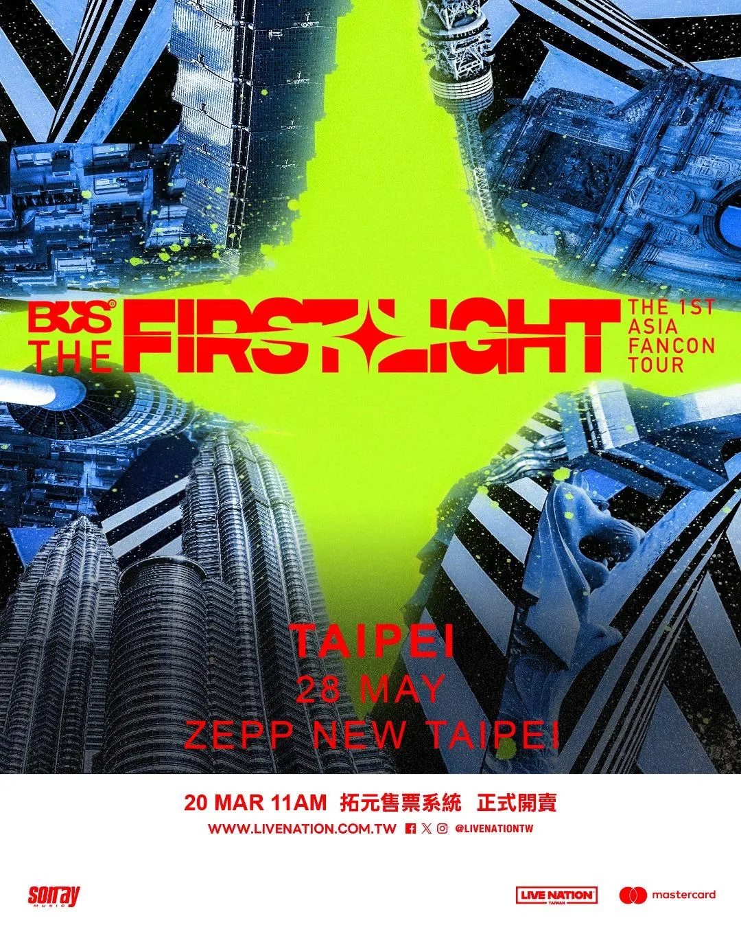 泰國爆紅男團新勢力 BUS 台北登場主視覺(圖/ Live Nation Taiwan 提供)