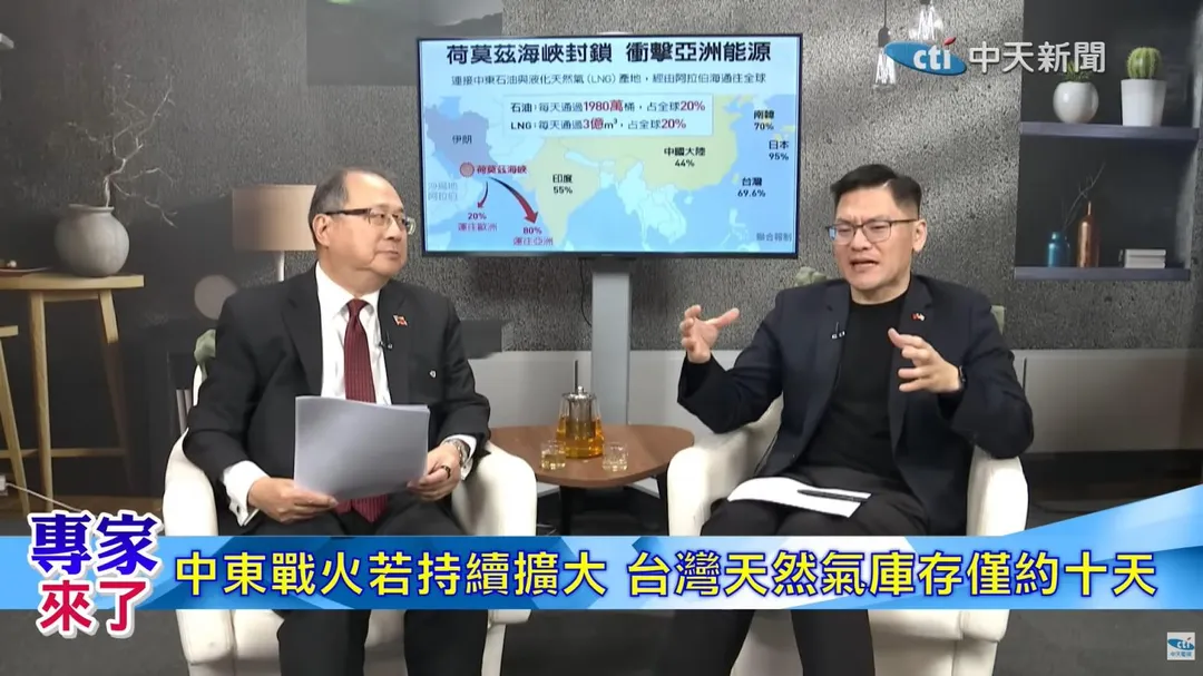 翁履中(圖右)、黃介正。(圖/中天新聞)