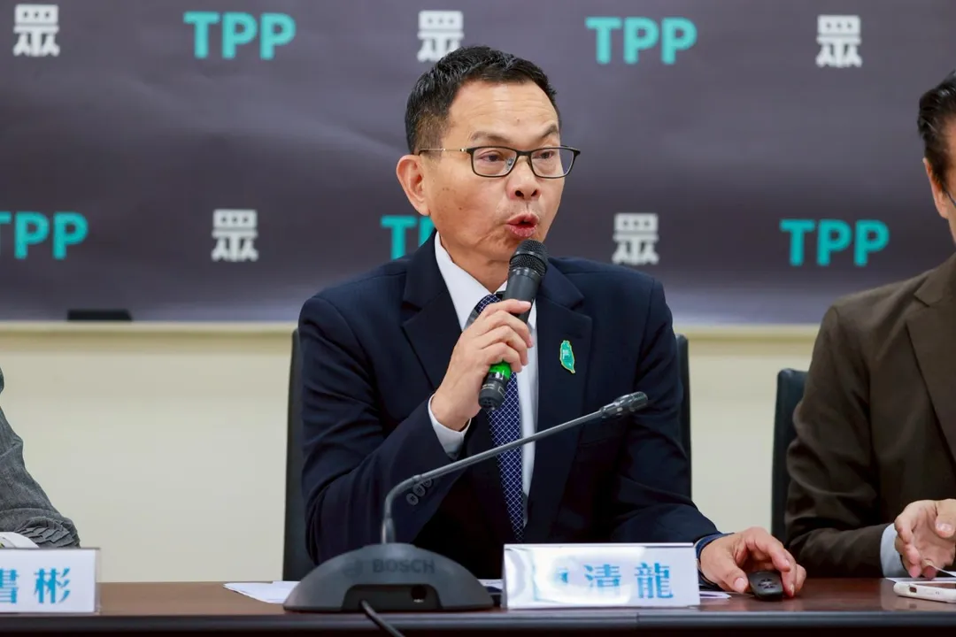 民眾黨台中市黨部主委、立委陳清龍。(圖/資料照片)