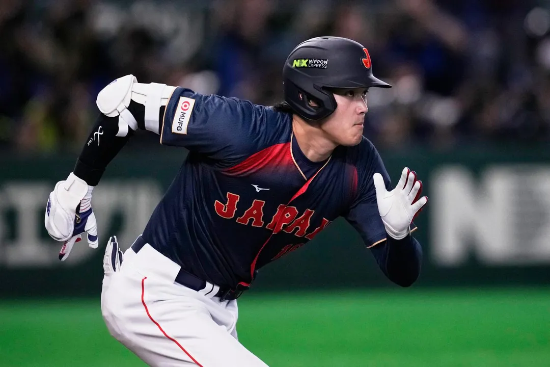 大谷翔平2局夯滿貫全壘打。（圖／美聯社）
