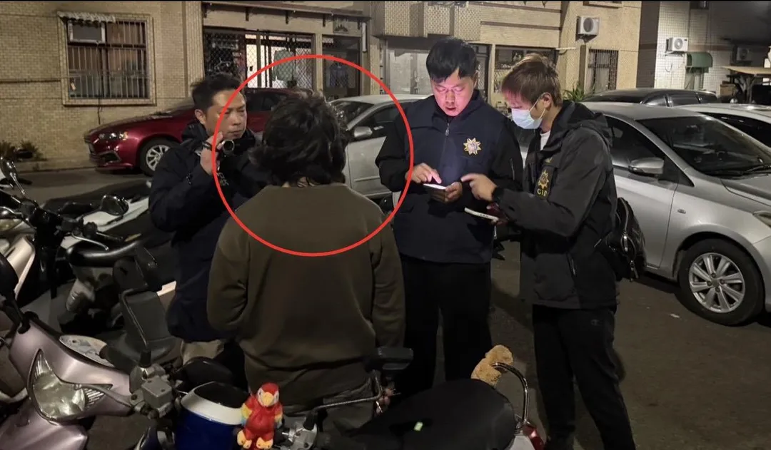 發文恐嚇男子在苗栗市落網。（圖／翻攝畫面）