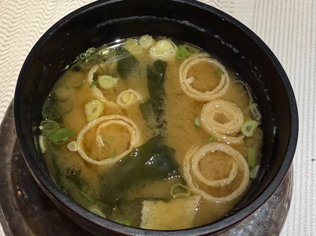 味噌湯。（圖／黃宏輝提供）