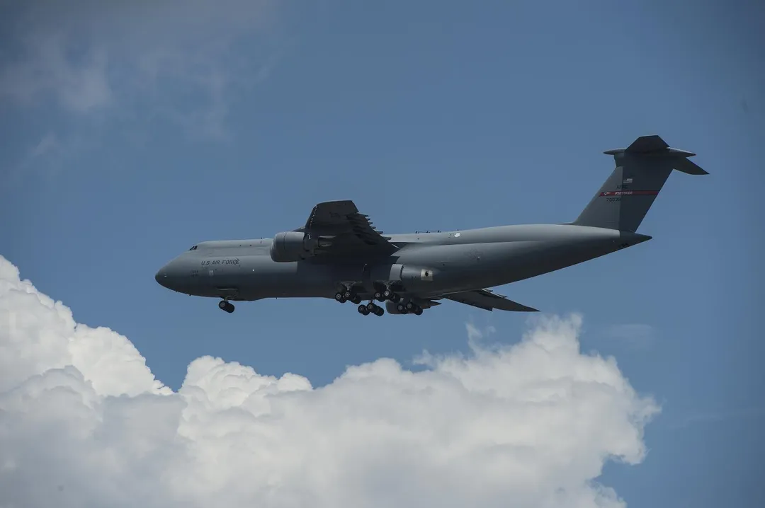 C-5運輸機。（資料照／美聯社）