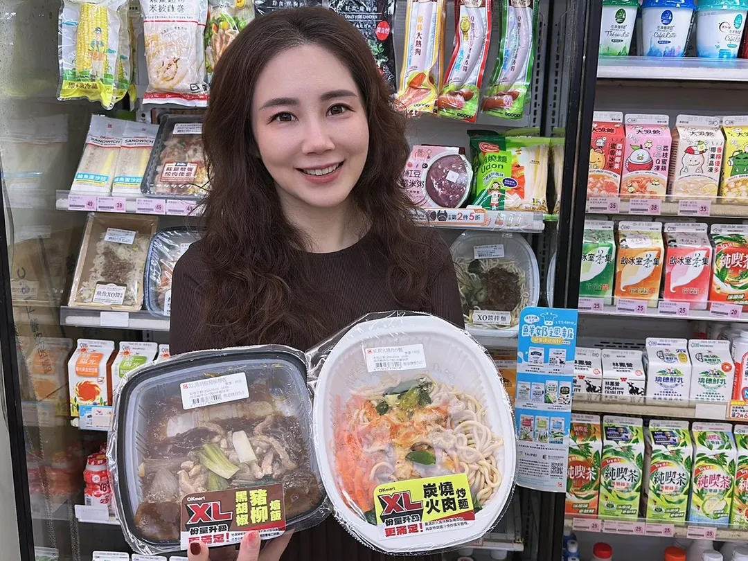 OKamrt「XL大份量餐食」讓球迷奮力應援之後能好好補充體力。（圖／OKmart提供）