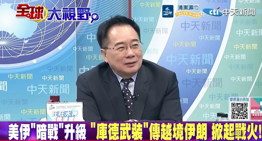 前立委蔡正元。（圖／翻攝《全球大視野》）