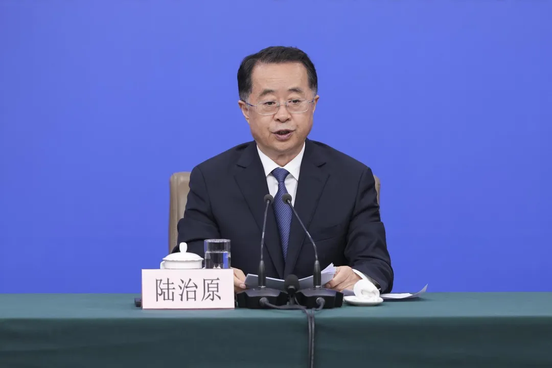 大陸民政部部長陸治原。（圖／新華社）