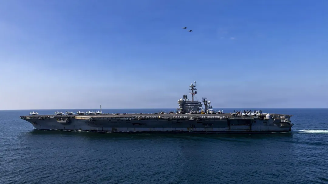 美軍航艦林肯號。(圖/翻攝美國海軍)